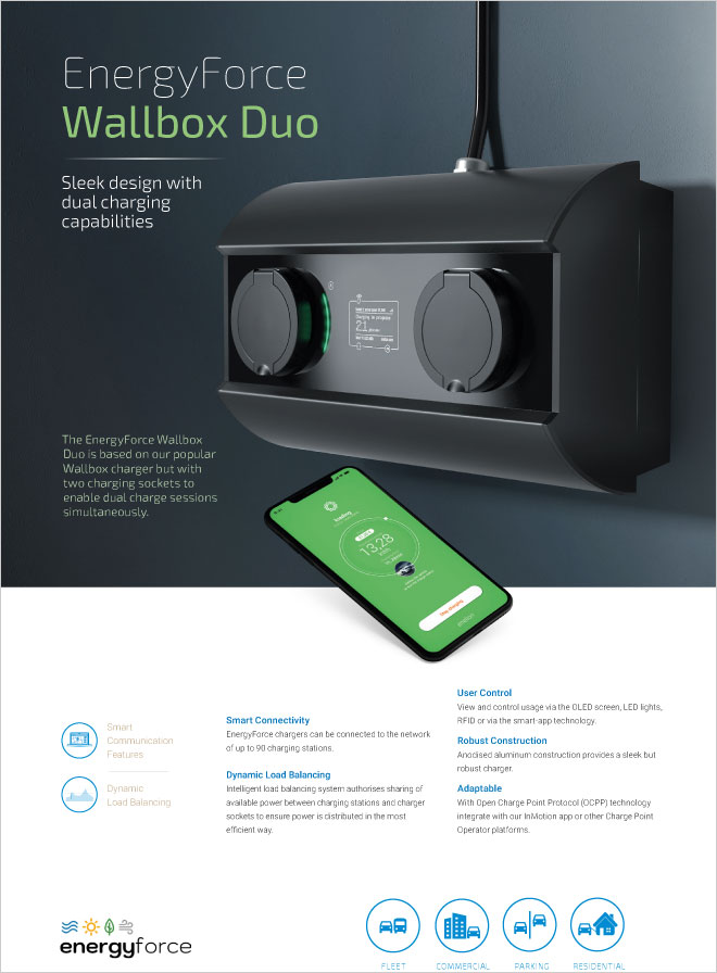 Wallbox Duo Charger Datasheet