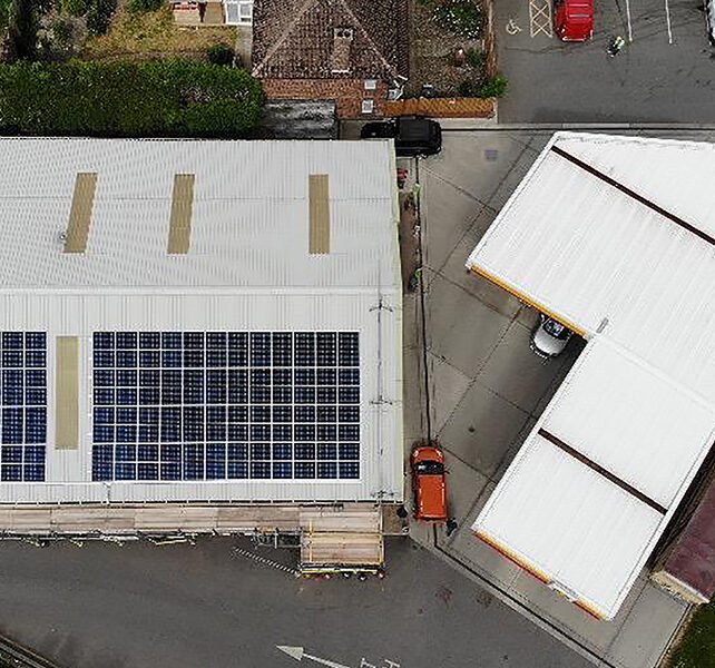 Solar PV Middleton Service Station
