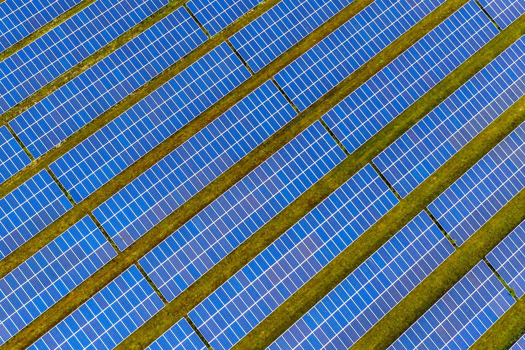 Solar Farm Panels