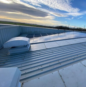 car dealership solar roof panels
