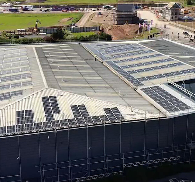 Rybrook solar roof panels