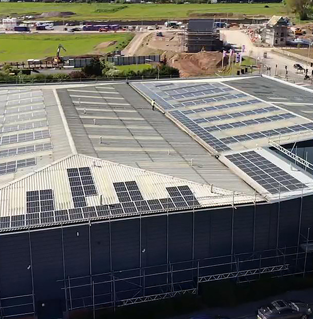 Rybrook solar roof panels